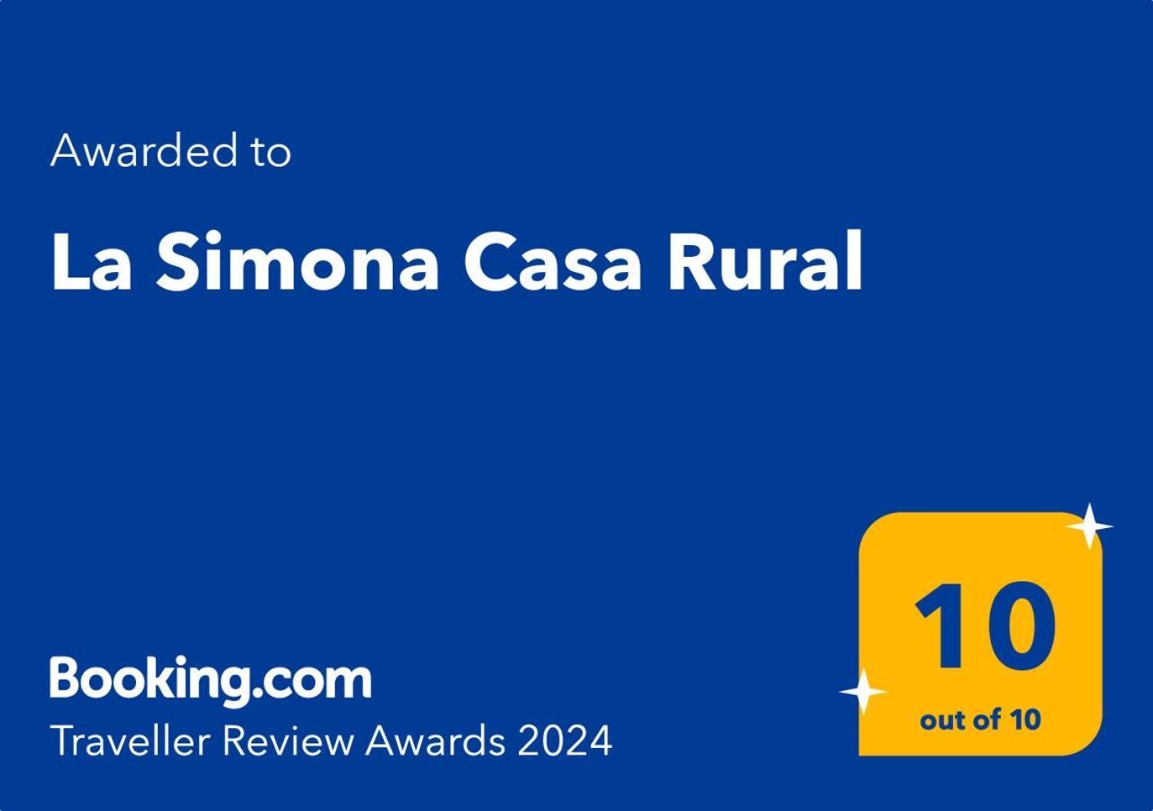 La Simona Casa Rural Perales del Puerto Eksteriør bilde